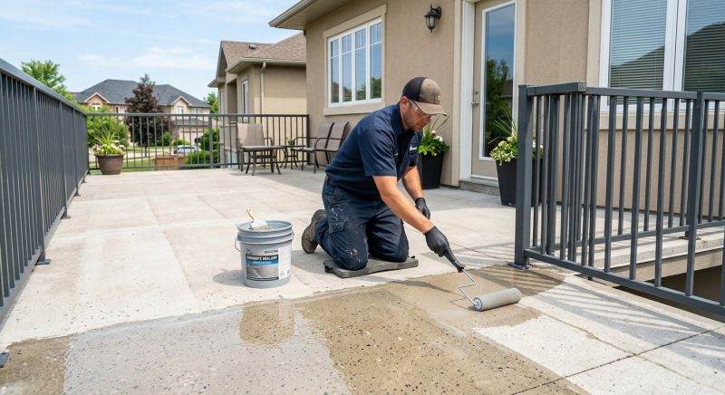 Concrete Patio Sealing in Seattle, WA